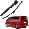 JinsenTGG Braccio e Spazzola Tergilunotto Posteriore sostituzione per VW T6 T6.1 2015-2024, Braccio Tergicristallo Posteriore Gomma Tergicristallo