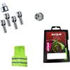 CLICK&GO BULLONI ANTIFURTO AUTO STILL BULL PER CERCHI IN LEGA COMPATIBILE CON FIAT Ducato (cerchio 16",wheel 16") dal 2006 in poi (W41) BULLONE PER CERCHIO RUOTA FARAD KIT DI 4 PERNI+1 CHIAVE