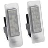Kakulkomen 2 pezzi LED Luci targa per auto Lampada targa Compatibile per Renault Megane 4 Scenic IV Twingo Kangoo Koleos MK2 Clio IV V Logan Sandero Dacia Duster Luci targa per auto