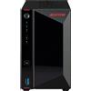 Asustor AS5402T server NAS e di archiviazione Intel® Celeron® N5105 4 GB DDR4 0 TB ADM Nero [AS5402T]