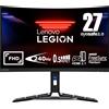 Lenovo Legion R27fc-30 - Monitor Gaming 27" VA Curvo 1500R FHD 1920x1080 0 280Hz 0.5ms Speakers AMD FreeSync + NVIDIA G-Sync Compatible VESA AdaptiveSync 2xHDMI 2.1 1xDP 1.4 Stand Height Tilt Swivel Pivot Cavo DP incluso [67B6GAC1IT]