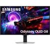 Samsung G81SF Monitor PC 81,3 cm (32") 3840 x 2160 Pixel 4K Ultra HD OLED Argento [LS32FG812SUXEN]