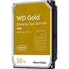 Western Digital Gold disco rigido interno 20 TB 7200 Giri/min 512 MB 3.5" Serial ATA III [WD202KRYZ]