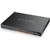 Zyxel Switch di rete Zyxel XMG2230-28HP Gestito L2/L3 2.5G Ethernet (100/1000/2500) Supporto Power over (PoE) 1U Nero [XMG2230-28HP-ZZ0101F]