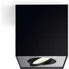 Philips myliving Spot Box Warmglow effetto dimmerabile a 1 luce, nero