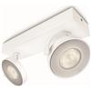 Signify GmbH Philips myLiving Spot Clockwork Warmglow Dimm-Effect 2 luci, bianco [classe energetica A++]