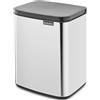 Brabantia Cestino touch Bo - 7 L, acciaio lucido