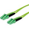 Telegärtner Cavo di permutazione in fibra ottica TELEGÄRTNER 2x G50/125 OM5, 1x LC Duplex - 1x LC Duplex, verde, 1 m
