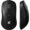 MCHOSE M7 Ultra, ambidestro, ottico, wireless RF + USB Type-C, 42000 DPI, nero