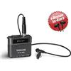 Tascam Registratore Tascam DR-10L Pro con microfono lavalier + cuffie intrauricolari in omaggio