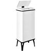 wellhome Contenitore per rifiuti intelligente Wellhome, con apertura automatica e controllo manuale, capacità 60 litri, trasparente. Trasparente, taglia unica