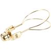 IMIKEYA Clip per Paralume Lampada a Bulbo in Ferro Oro Superficie Liscia, Accessorio Fai-da-te per Lampade da Terra da Appoggio