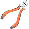 DOBO® Pinze hobbistica bricolage minuteria realizzazione gioielli bigiotteria con impugnatura morbida (Piatte Multiuso)
