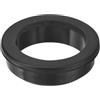 QUARKZMAN Occhielli in Gomma 48mm Foro di Perforazione, Passacavi Guarnizione 38mm ID Gommini Passacavo Scrivania Nero Siliconica per Tappo Organizzare Filo Cablaggio Casa Auto
