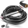 STAHLWERK Torcia STAHLWERK P60 CNC | Torcia al plasma | Torcia da taglio con alloggiamento in acciaio inox e testa in ottone di alta qualità per taglio al plasma con accensione pilota
