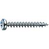SPAX, A9J, Vite universale, testa semi-rotonda, T-STAR plus, 4 Cut, filettatura piena, 200 pezzi, 3,5 x 30 mm, Zincato lucido