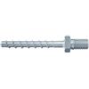 Fischer Viti per Calcestruzzo UltraCut FBS II 6x25 M8/19 con Filettatura Esterna M8 per Fissaggio e Installazione Controsoffitti in Cemento, per Zona Sismica C1, Acciaio Zincato, 100 pz