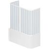ROLLPLAST PINTO Box a 3 lati sopravasca 70x160 in PVC mod. Nicla con apertura centrale Bianco Pastello