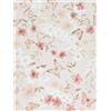 AMIGO Carta da Parati Autoadesiva Fiore Foglia Vintage 44x300cm