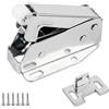 shengxinym Push Pull per Ante,Apriporta Push to Open,8 Pezzi Apriporta a Pressione per Tutti i Tipi di Armadio e Credenze Adatto,Acciaio Laminato a Freddo Robusto e Resistente Scivola Dolcemente
