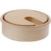 ToniTec Passacavo cavo, legno acero rovere faggio ciliegio, laccato, Ø 80mm