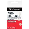 Neutrogena - Patch per le imperfezioni Ultra-sottili anti-bottoni+ (confezione da 24 patch) - Trattamento viso con idrocolloide per ridurre visibilmente le imperfezioni - Sviluppato con dermatologi