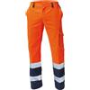 SIGGI Pantalone Alta Visibilità Arancione e Blu SIGGI