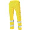 SIGGI Pantalone Fustagno Leggero Alta Visibilità Giallo SIGGI