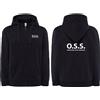 JHK Felpa OSS donna personalizzata con cappuccio e zip