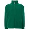 JHK Pile Polar Uomo Verde Prato con Zip JHK