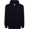JHK Felpa Cappuccio Zip Blu Navy JHK