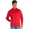 JHK Felpa con zip Rosso JHK