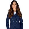 ISACCO Giacca Sofia Blu 100 % Poliestere ISACCO 027202