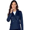 ISACCO Giacca Vilnius Jersey Milano Blu 96% Poliestere 4% Spandex ISACCO 027392