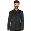 ISACCO Giacca Miami Unisex Jersey Milano Nero 96% Poliestere 4% Spandex ISACCO 053591