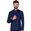 ISACCO Giacca Miami Unisex Jersey Milano Blu 96% Poliestere 4% Spandex ISACCO 053592
