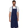 ISACCO Grembiule Pettorina Bombay Extralarge Blu 65% Poliestere 35% Cotone ISACCO 087982