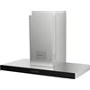 FABER STILO GLASS COMFORT SAN X A90 - Cappa Aspirante 90 cm da Cucina a Parete Classe Energetica A+ Nero Inox