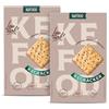 KěFOOD® Cracker Keto Bipack 2 Confezioni da 200g - Cracker Proteici Senza Glutine e Senza Zuccheri Aggiunti, Ricchi di Fibre, Ideali per Dieta Chetogenica e Low Carb
