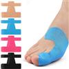 XFSRG 40 PCS Tape Kinesiologico Alluce Valgo 4 Colori Nastro Kinesiologico Alluce Valgo Correttore Tape Tutore Alluce Valgo Tape Sportivo Tutore Alluce Valgo Correttivo Cerotti Alluce Valgo per Piedi