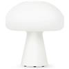 Gubi - Lampada da esterno ricaricabile senza fili Obello - Bianco - Vetro soffiato a bocca - Designer Bill Curry