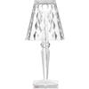Kartell - Lampada da esterno ricaricabile senza fili Battery - Trasparente - PMMA - Designer Ferruccio Laviani