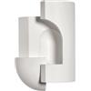 DCW éditions - Applique d'esterno Soul - Bianco - Calcestruzzo - Designer Charles Kalpakian