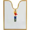Seletti - Specchio murale Circus - Oro - Resina - Designer Uto Balmoral