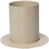 Ferm Living - Portavaso Auran - Beige - Ferro galvanizzato