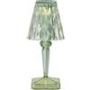 Kartell - Lampada da esterno ricaricabile senza fili Battery - Verde - PMMA riciclato - Designer Ferruccio Laviani