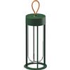 Flos - Lampada da esterno ricaricabile senza fili In Vitro - Verde - Vetro borosilicato - Designer Philippe Starck
