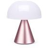 Lexon - Lampada da esterno ricaricabile senza fili Mina - Rosa - ABS - Designer Andrea Quaglio