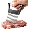 Generico Strumento Per Tagliare Le Cipolle | Acciaio Inossidabile Antiscivolo | Tagliafrutta E Affettatrice,Adatto A Pomodori Verdure Carne Bistecca Casa Ristorante Campeggio Picnic