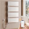 S'AFIELINA Scaldasalviette Elettrico Bagno WiFi 1041x600mm 600W, Bianco